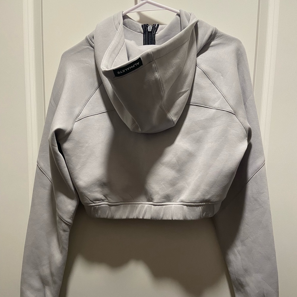 Alphalete Cropped Jacket Zip-up Hoodie